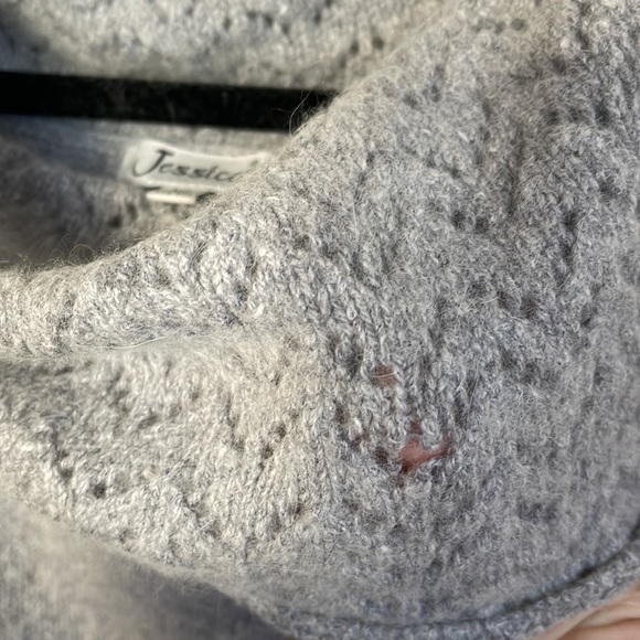 Angora blend cowl neck Sweater (L) - Picture 11 of 12